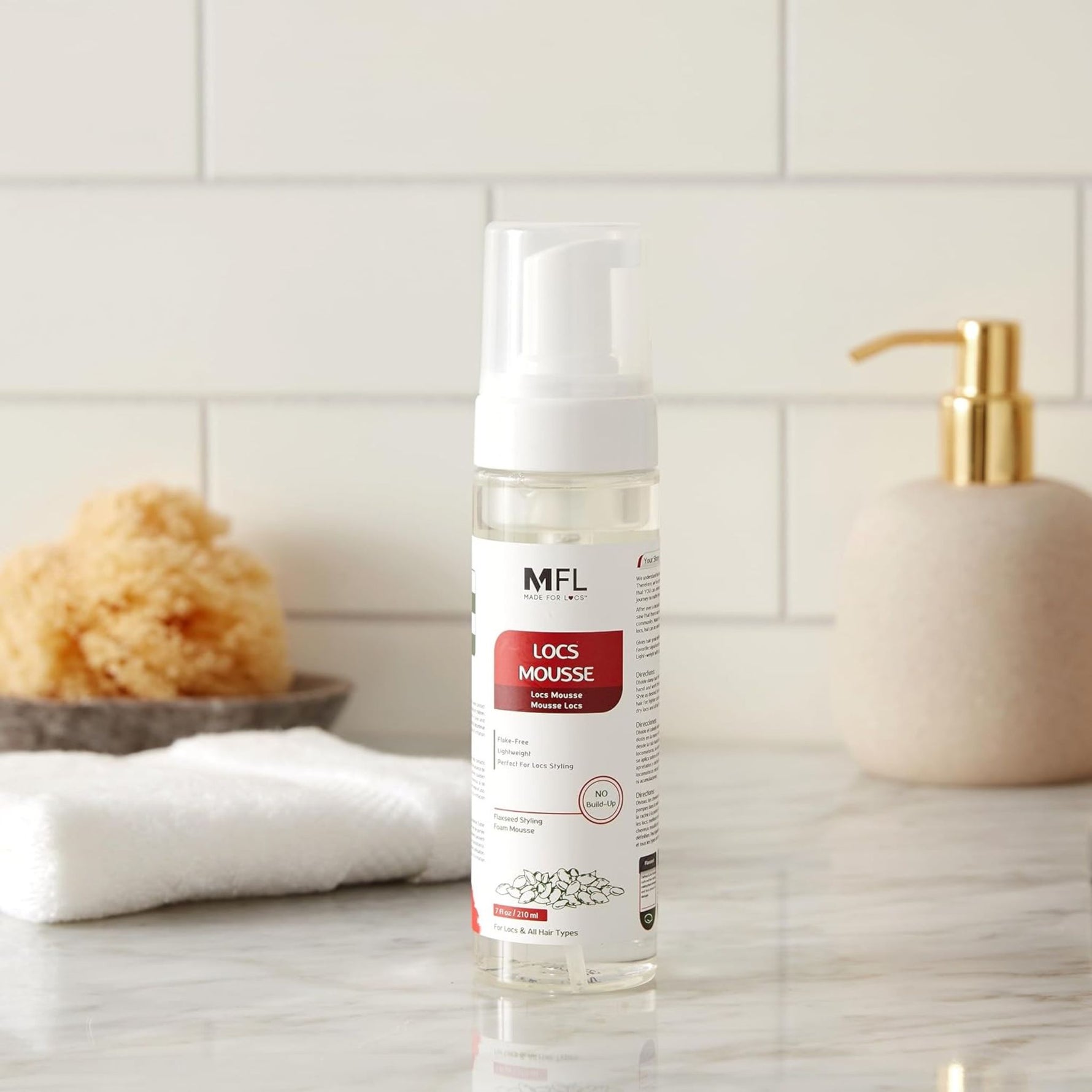 Locs Styling Flaxseed Mousse Made For Locs