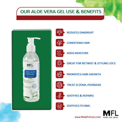 aloe vera plant for locs Locs Vegan Aloe Vera Soothing & Styling Gel