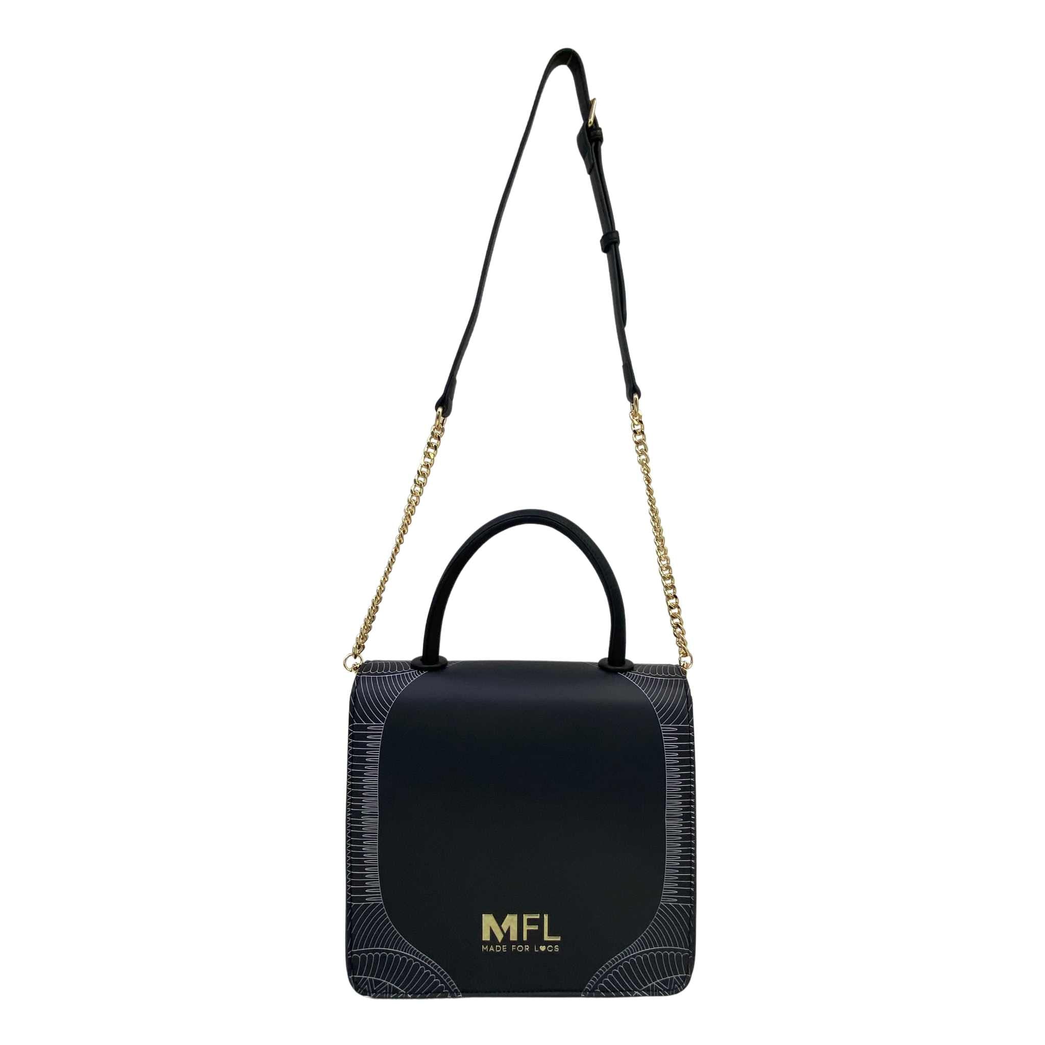 Loc'd In Sisterhood Crossbody Bag- Black (Limited Edition) – Made