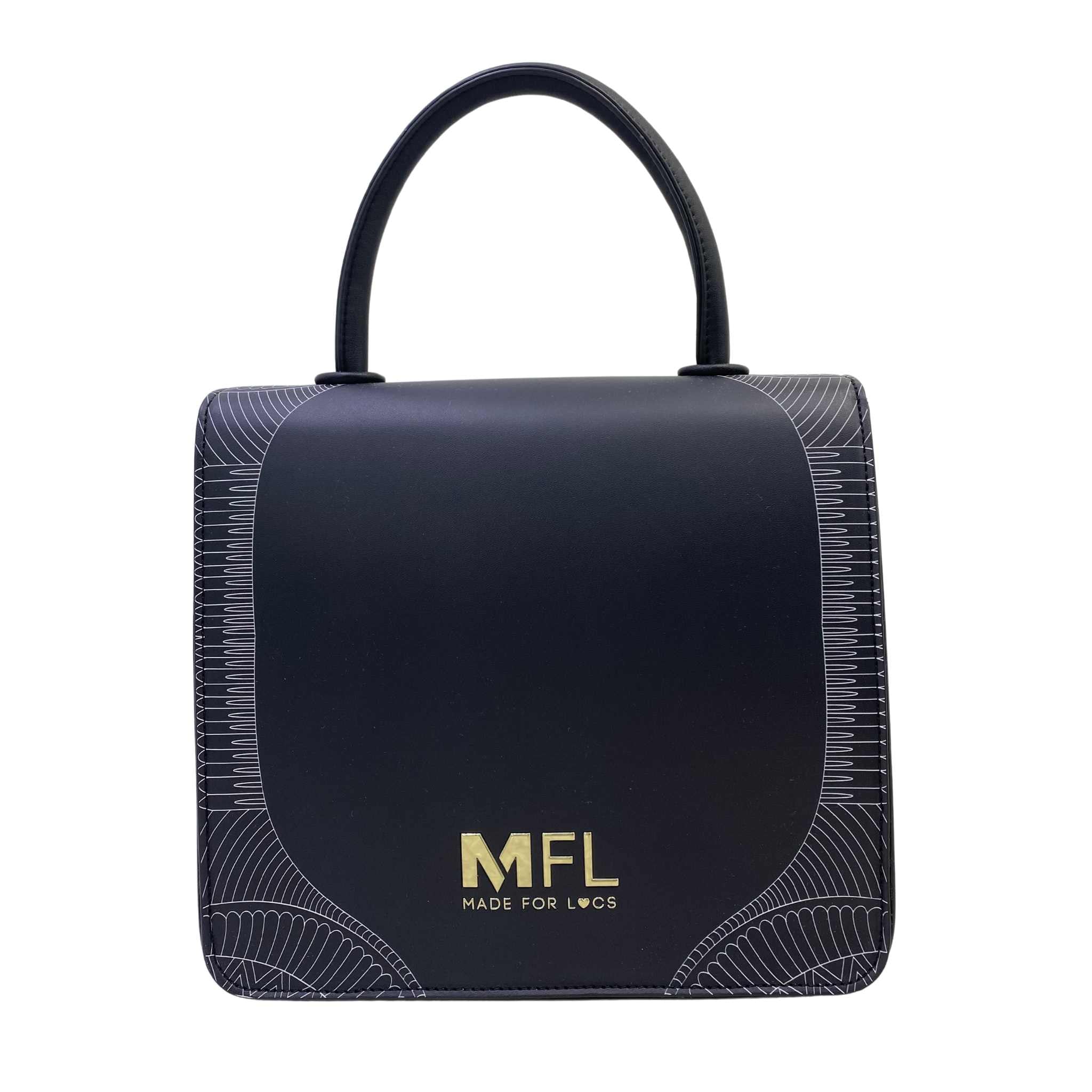 Loc'd In Sisterhood Crossbody Bag- Black (Limited Edition) – Made