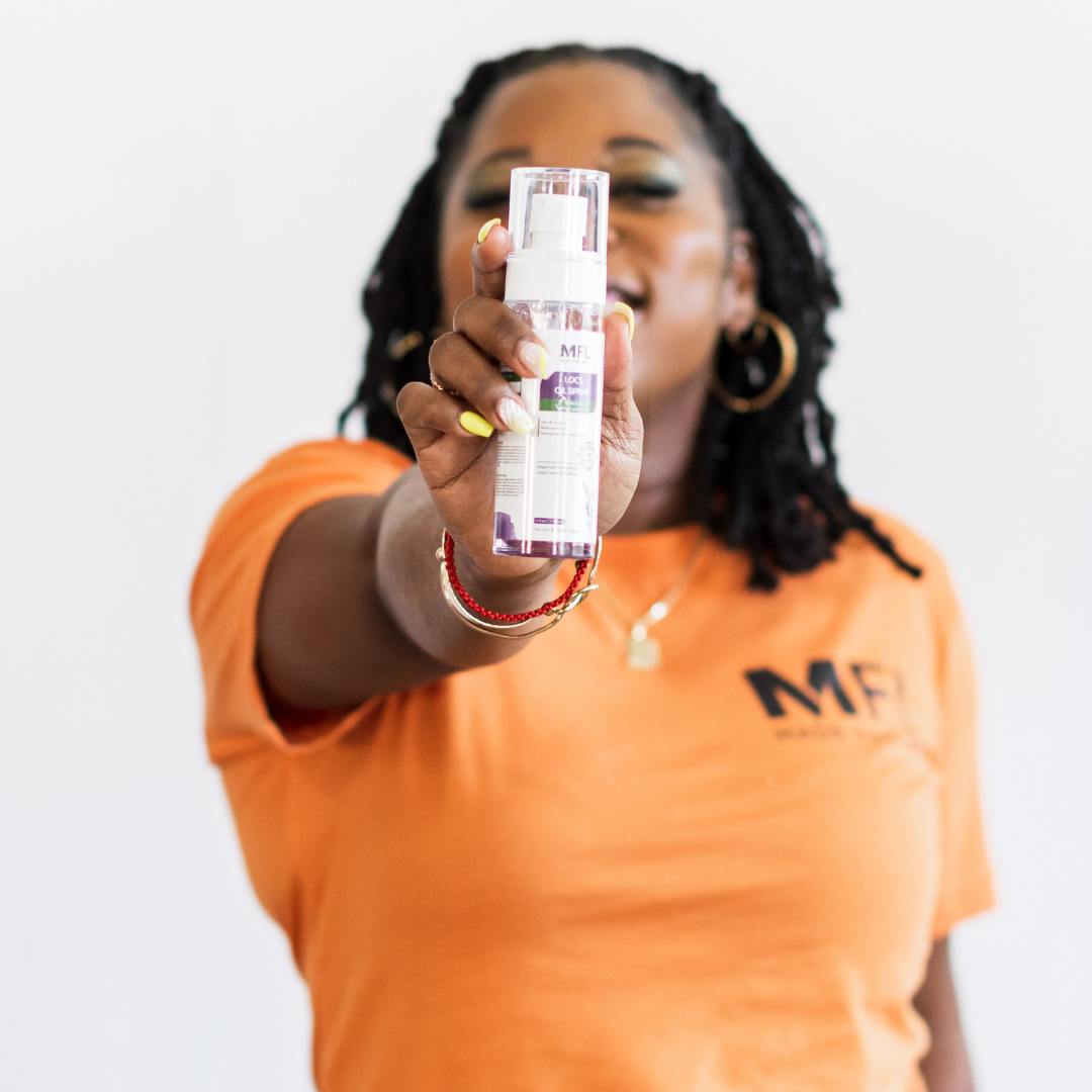 Vanilla, Sage &amp; Lavender Locs Oil Spray | 4 oz