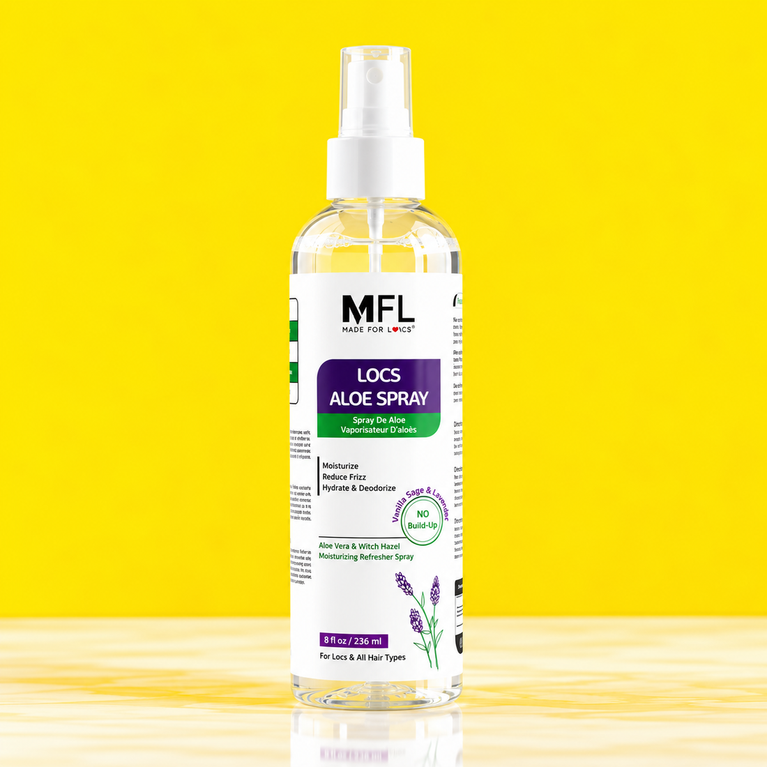 Vanilla, Sage &amp; Lavender Locs Aloe Spray | 8 oz