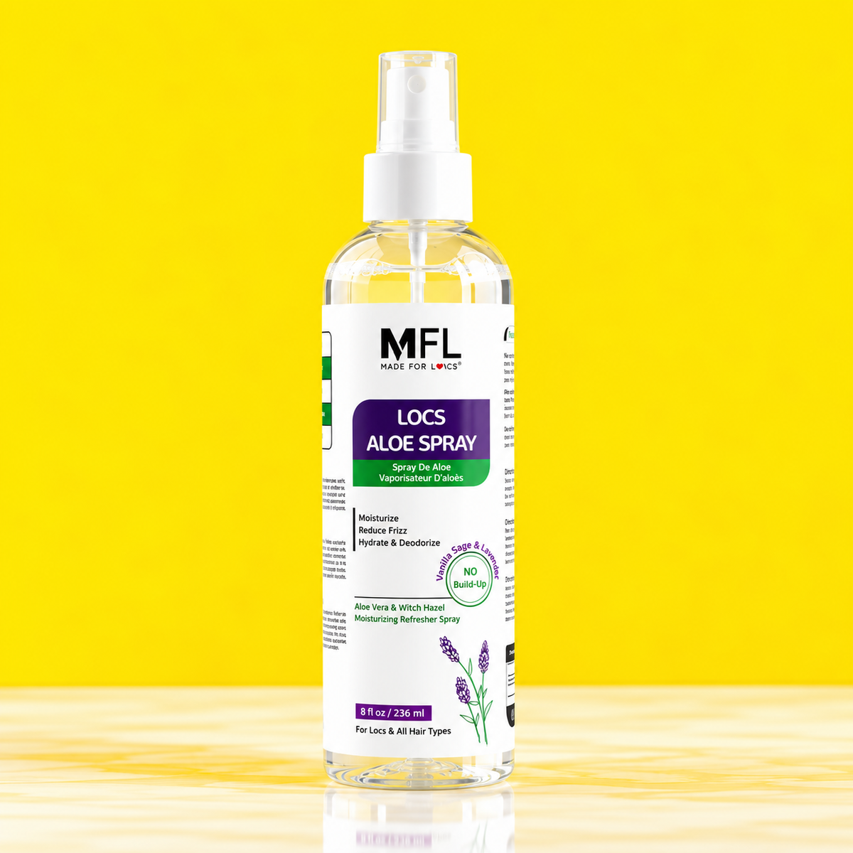 Vanilla, Sage &amp; Lavender Locs Aloe Spray | 8 oz