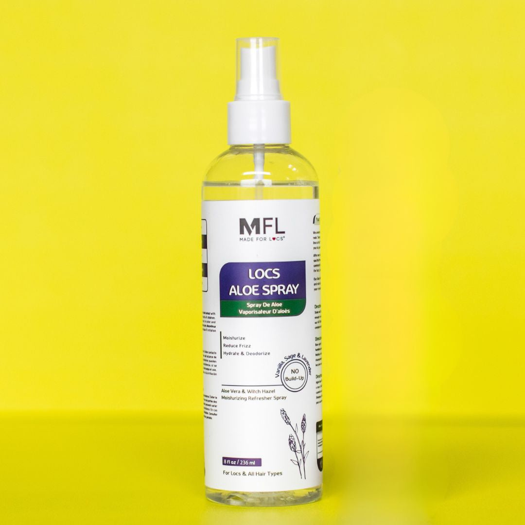 Locs Aloe Refresher Spray - Vanilla, Sage &amp; Lavender (8 oz)