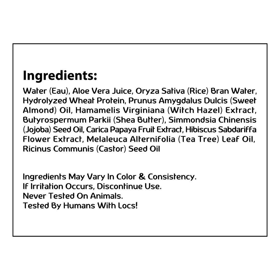 Locs Vegan Aloe Refresher Spray