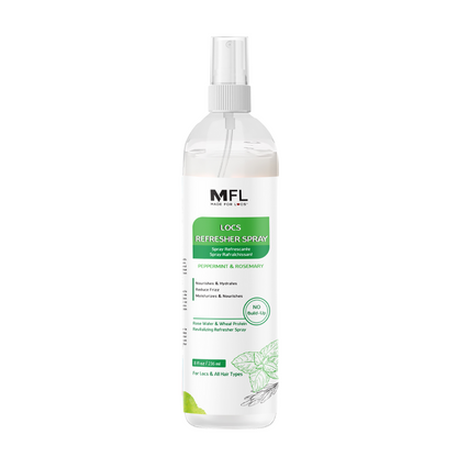 Locs Rose-Water Refresher Spray | 8 oz