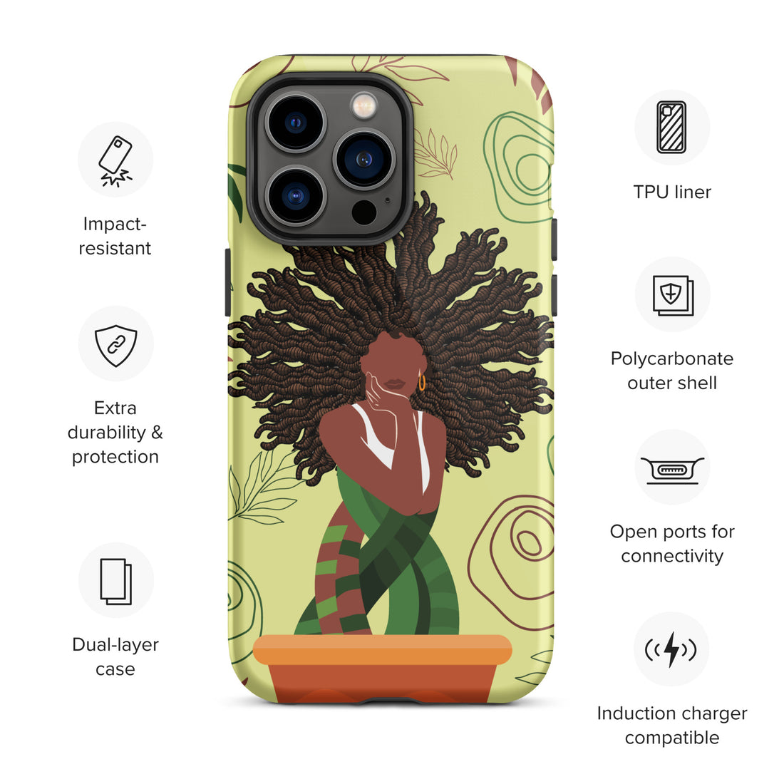 MFL Loc Goddess Tough iPhone Case